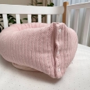 Protectie somn – Baby Nest Velvet roz